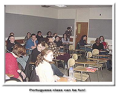picture of a Portuguese class